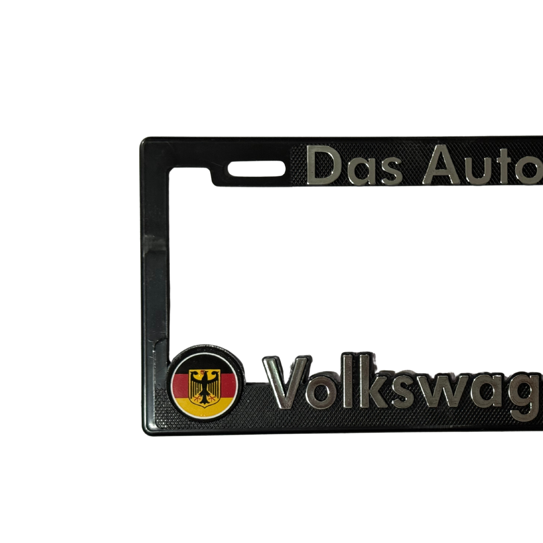 Juego de Porta Placas Marco Maxi VW Águila