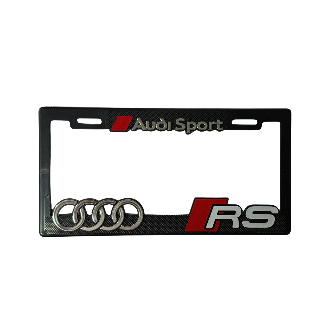 Juego de Porta Placas Marco Maxi Audi RS