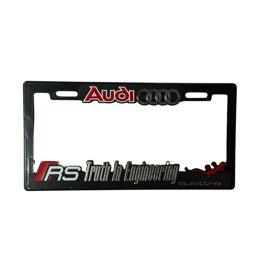 Juego de Porta Placas Marco Maxi Audi RS Quattro