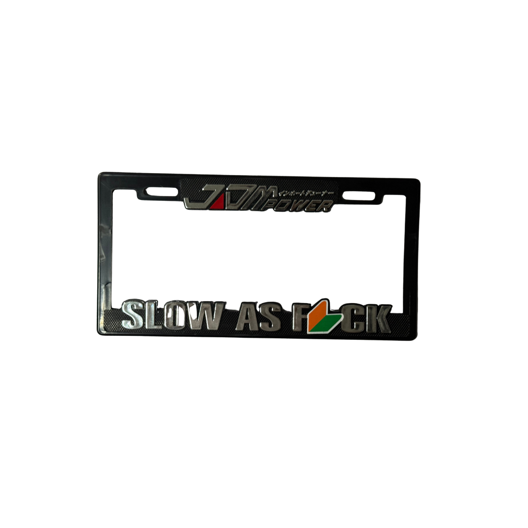 Juego de Porta Placas Marco Maxi JDM Power