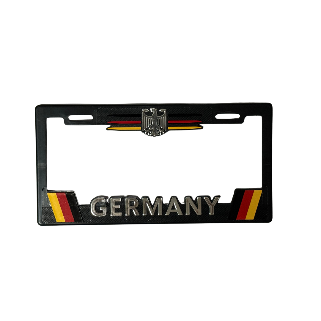 Juego de Porta Placas Marco Maxi Germany Deutschland