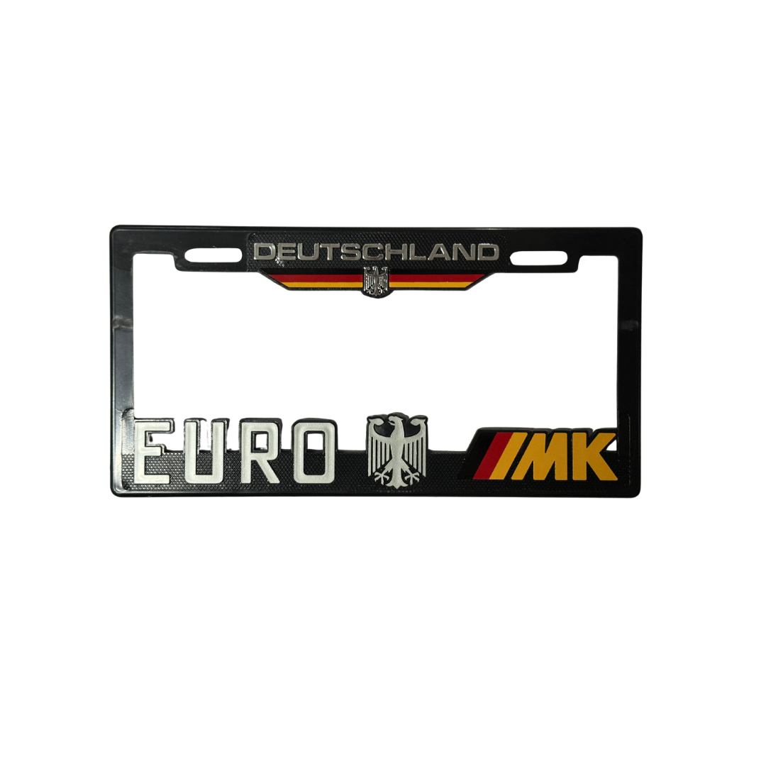 Juego de Porta Placas Marco Maxi Euro MK