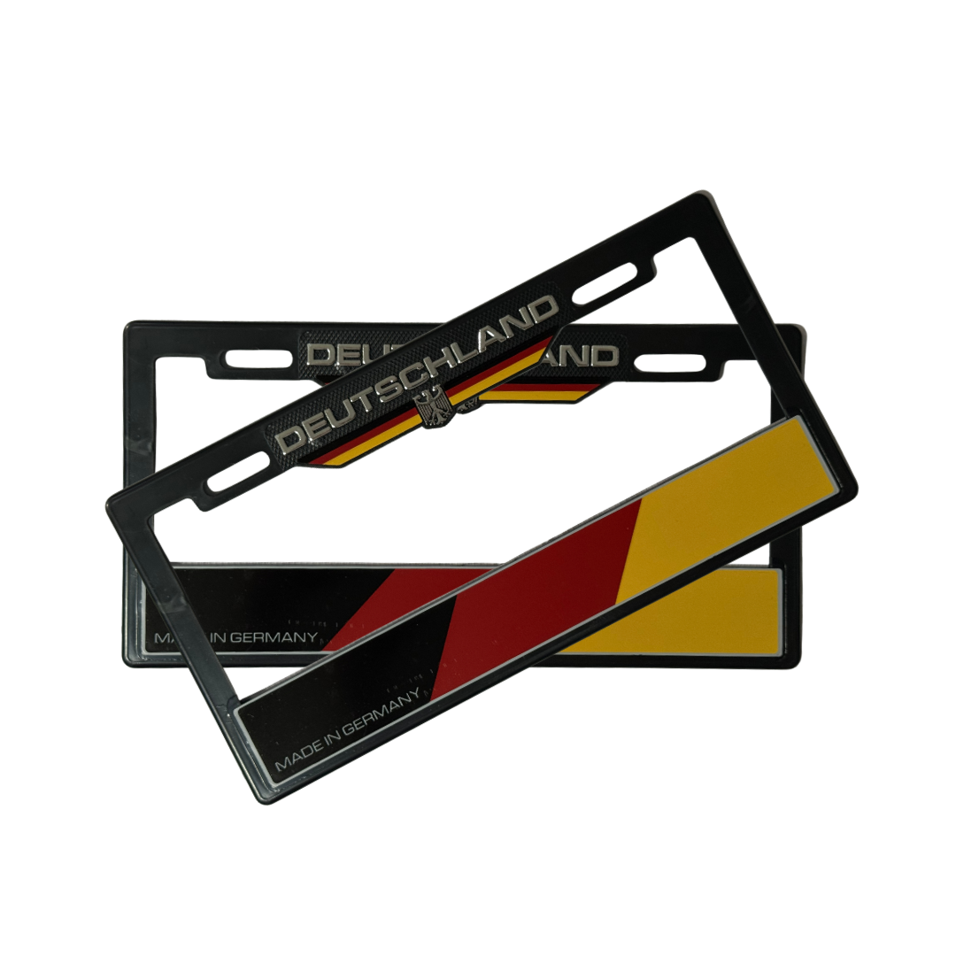 Juego de Porta Placas Marco Maxi Deutschland