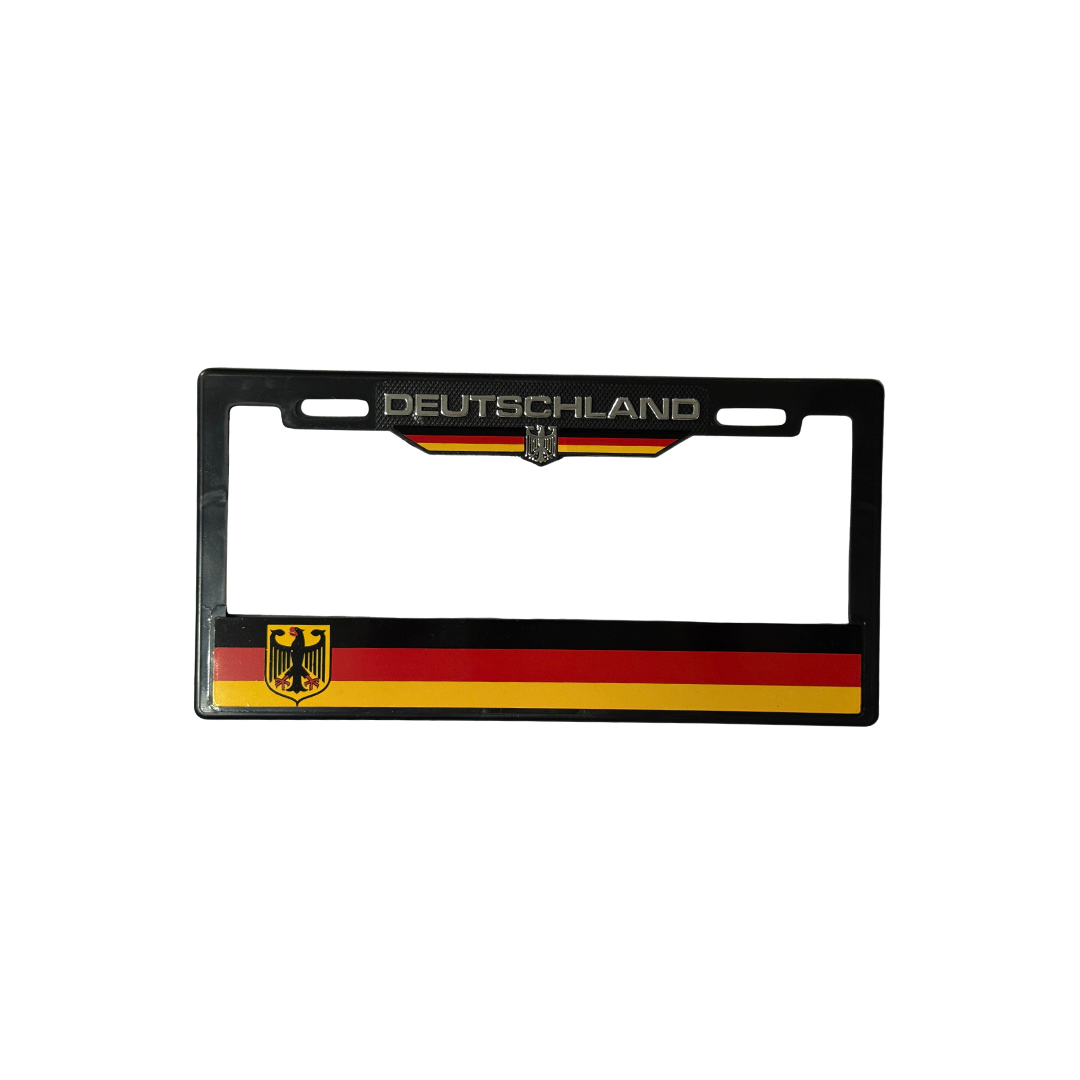 Juego de Porta Placas Marco Maxi Deutschland 2