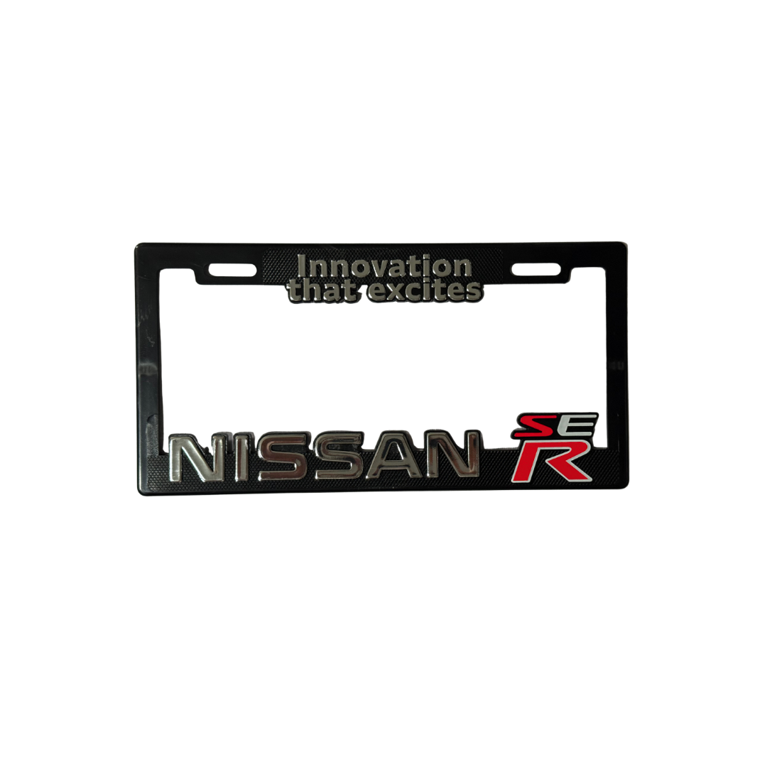 Juego de Porta Placas Marco Maxi Nissan SE R