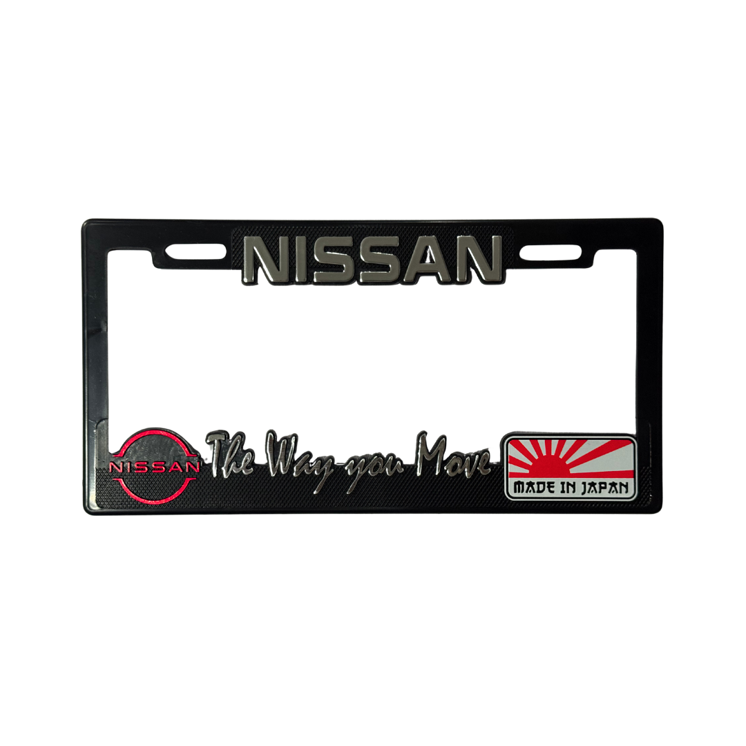 Juego de Porta Placas Marco Maxi Nissan Move