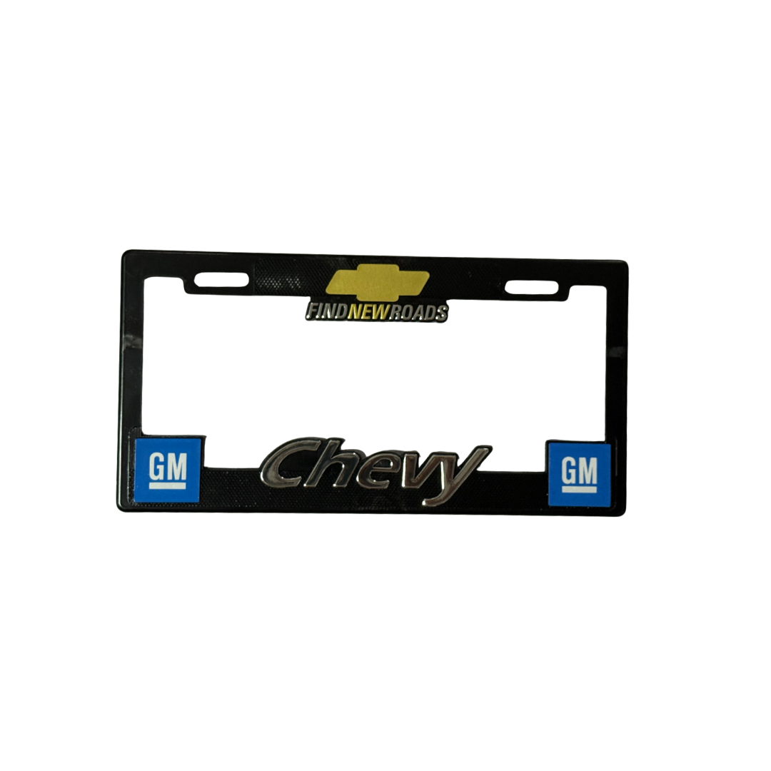 Juego de Porta Placas Marco Maxi Chevy