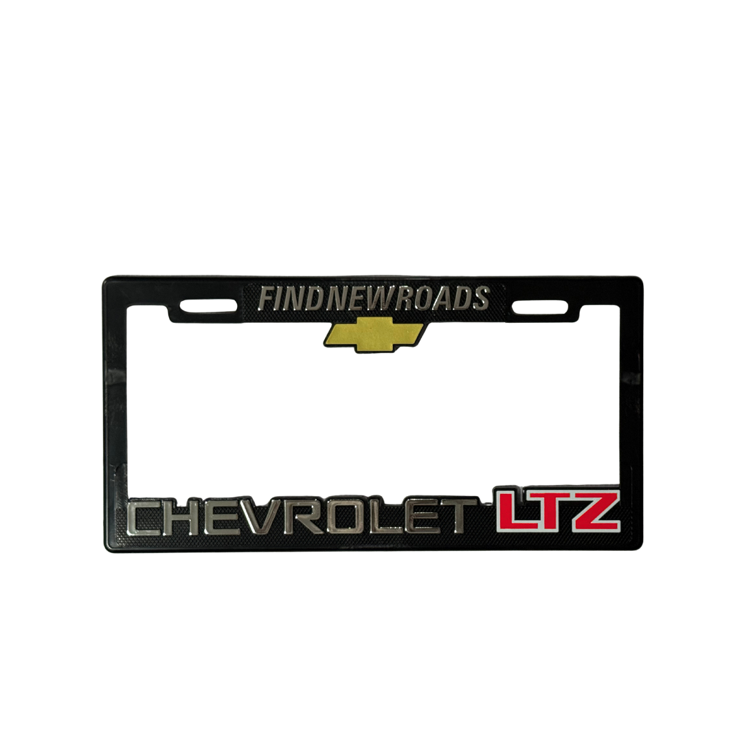 Juego de Porta Placas Marco Maxi Chevrolet LTZ
