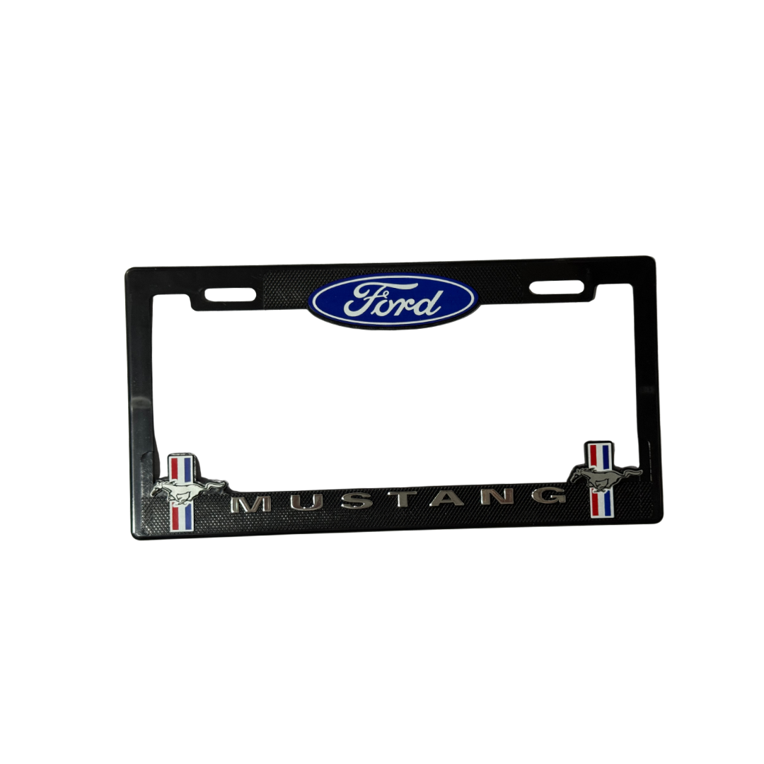 Juego de Porta Placas Marco Maxi Ford Mustang