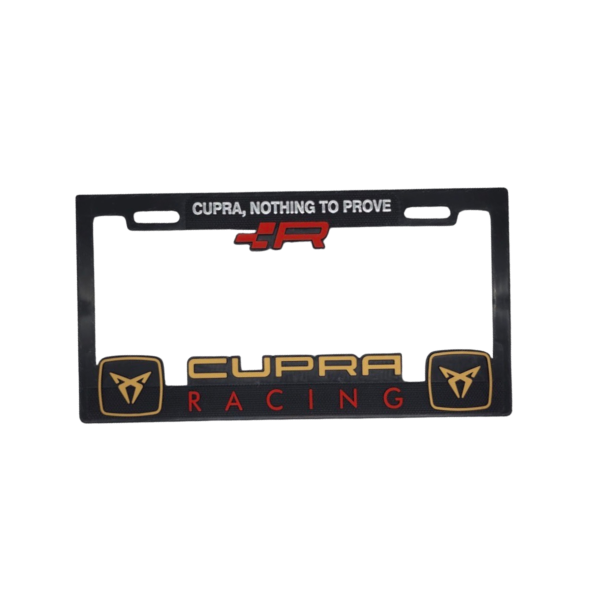 Juego de Porta Placas Marco Maxi CUPRA Racing