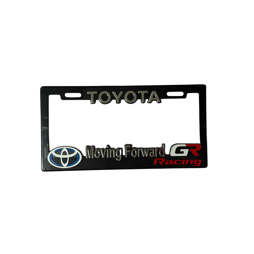 Juego de Porta Placas Marco Maxi Toyota GR Racing