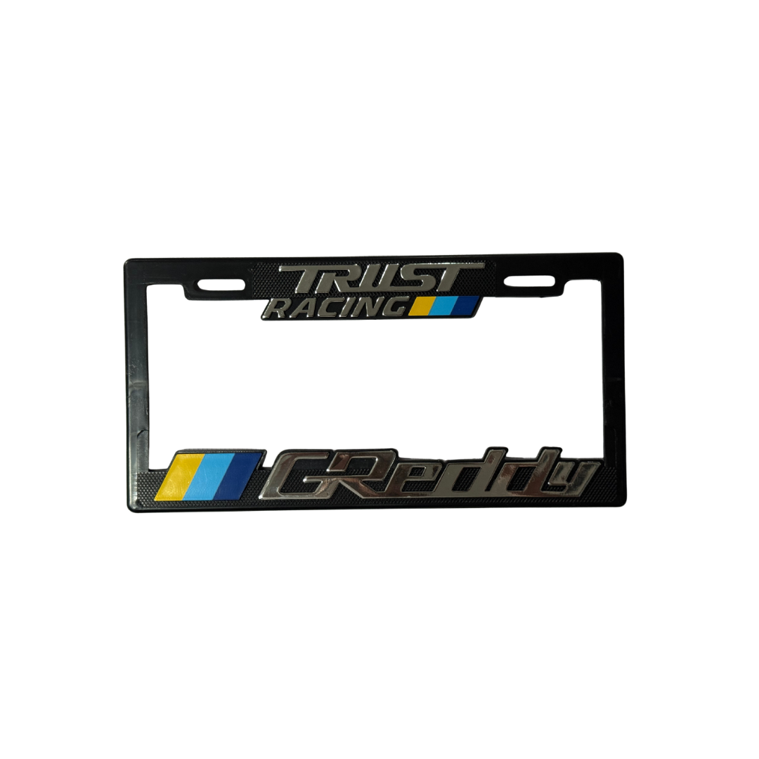 Juego de Porta Placas Marco Maxi Greddy