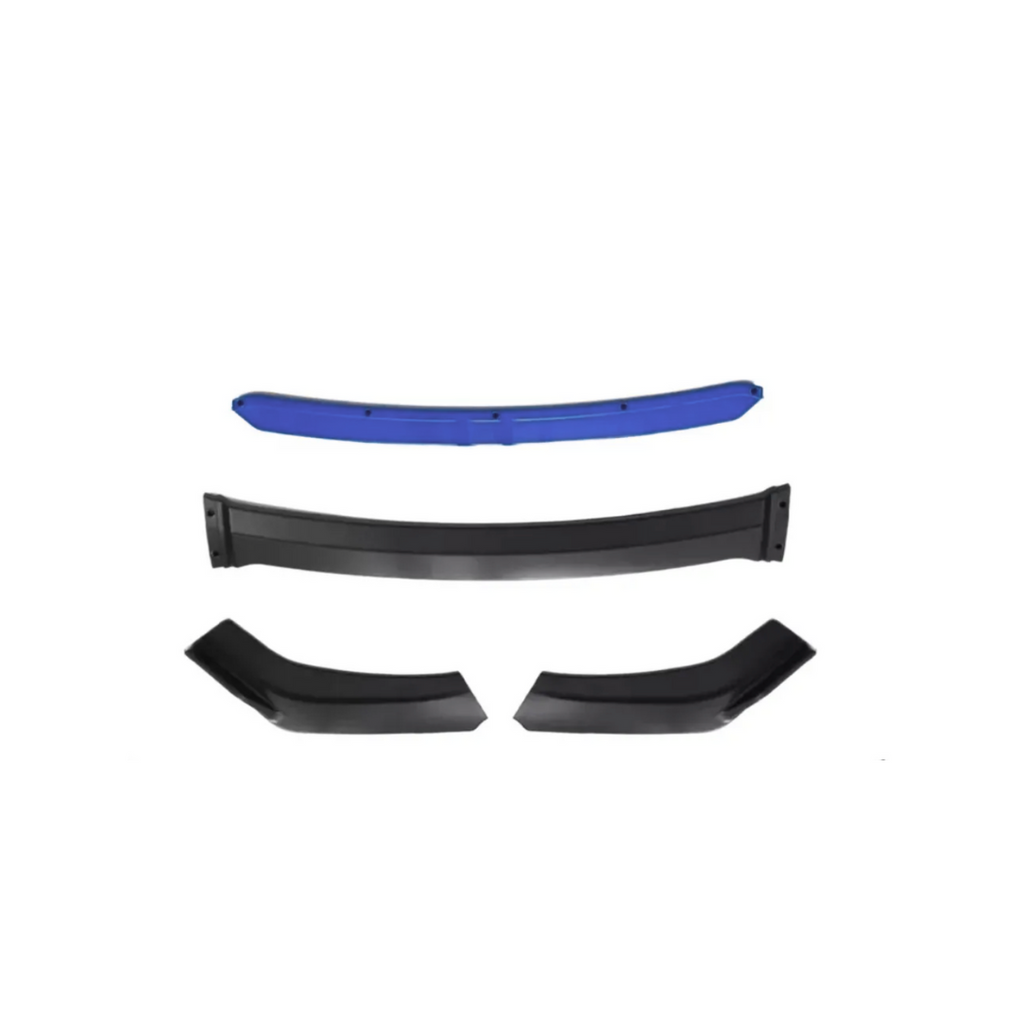 LIP DE 4 PIEZAS NEGRO CON BORDE AZUL