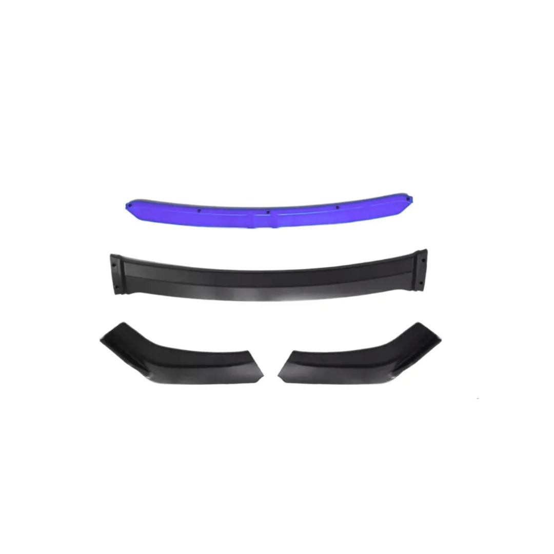 LIP DE 4 PIEZAS NEGRO CON BORDE PURPURA